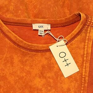 Women’s Orange Oversized Sweater
